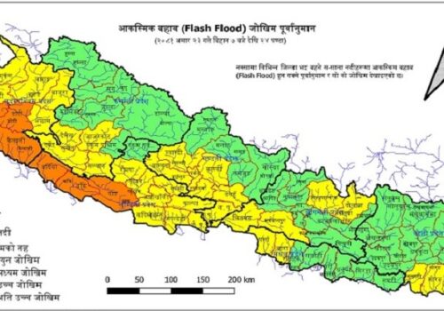 आज र भोलि यी स्थानमा छन् बाढीको जोखिम