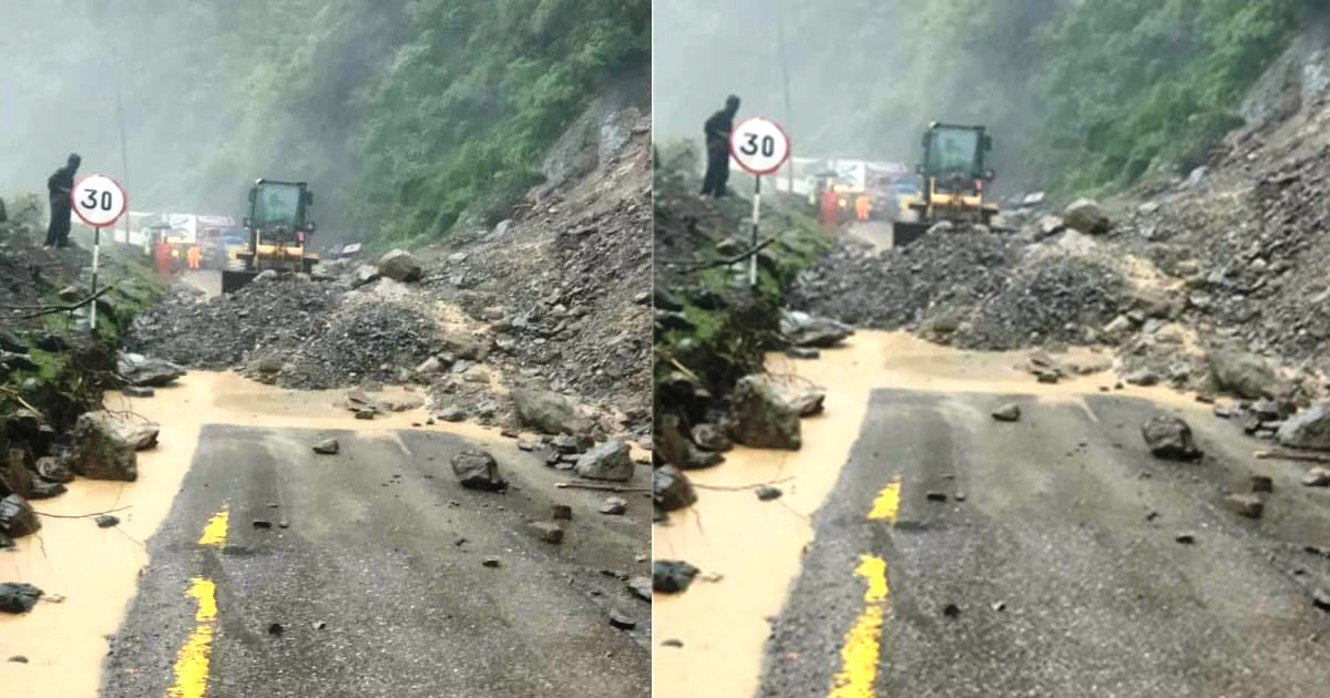 पहिरोले अवरुद्ध बनेको पृथ्वी राजमार्ग दुई तर्फी खुल्यो