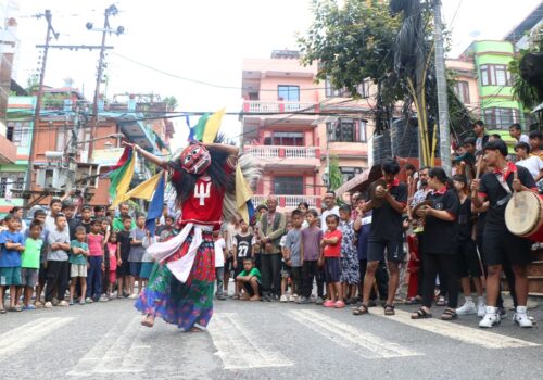 धादिङमा लाखे जात्रा सुरु