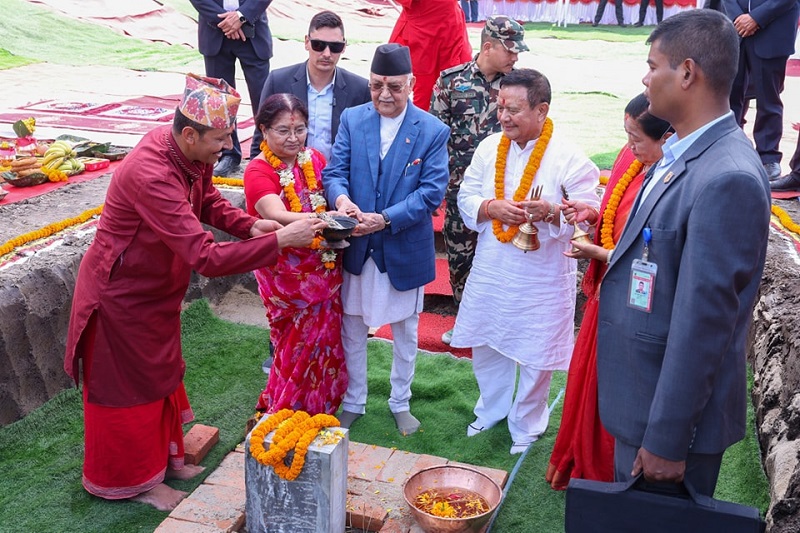 एमालेले मीनबहादुर गुरुङबाट दानमा लिएको जग्गामा कुनै संरचना नबनाउन सर्वाेच्चको अल्पकालीन अन्तरिम आदेश