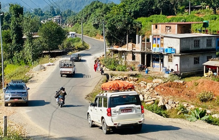 सीतापाइला–धार्के सडक शुक्रबारदेखि १५ दिनका लागि बन्द हुने